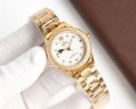 Omega Replica 38 Wessel Diamond 904L Stainless Steel Case Lady Watch